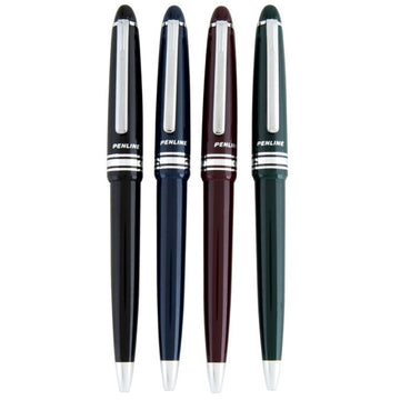 Penline Manhattan Blue Ink Ball point Pens 4 Pack